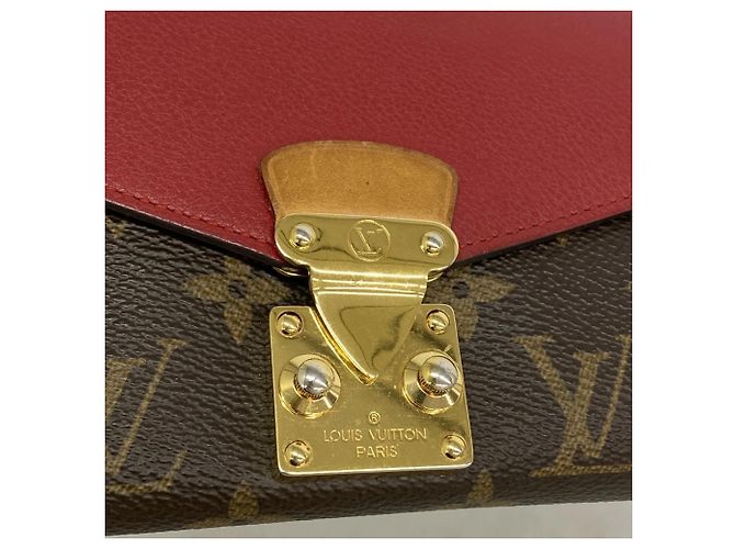 Portafoglio Lungo Pallas Monogramma Louis Vuitton Marrone Fuschia - vista 8