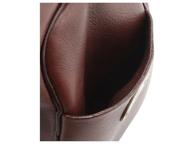 Céline Borsa a mano Celine Boogie Bag in Bordeaux Bordò - vista 10
