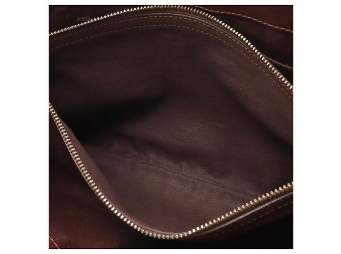 Céline Borsa a mano Celine Boogie Bag in Bordeaux Bordò - vista 8