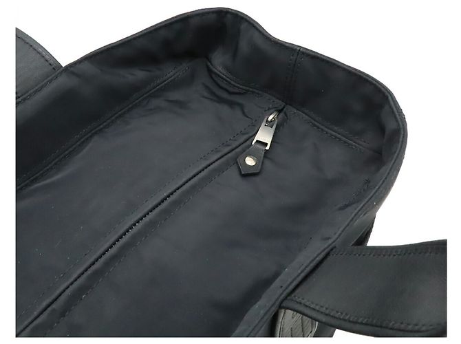 Hermès Acapulco MM Tote Bag Schwarz - Ansicht 6