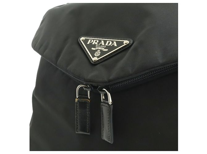 Zaino Re-Nylon Prada in nero - vista 10
