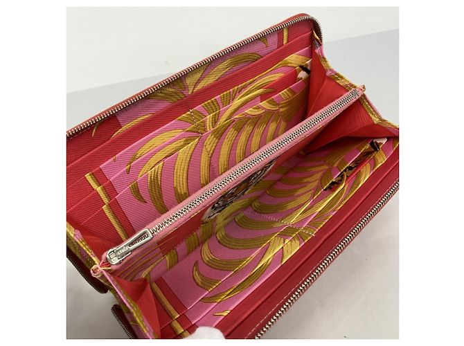 Hermès Azap Lang Wallet in Bougainvillier - Ansicht 3
