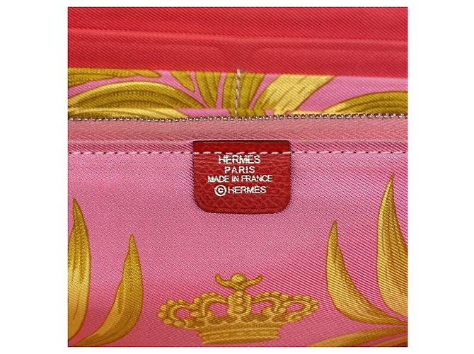 Hermès Azap Lang Wallet in Bougainvillier - Ansicht 4