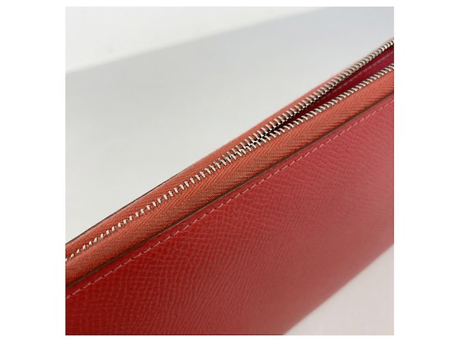 Hermès Azap Lang Wallet in Bougainvillier - Ansicht 7