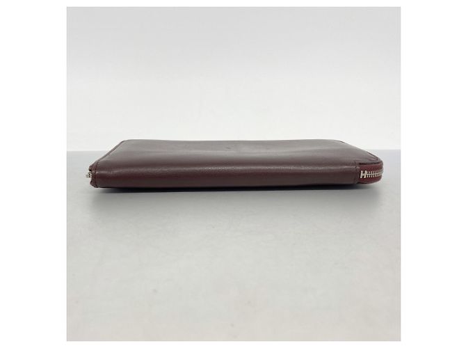Hermès Cartera Hermes Azap Long Classic Swift Prune Ciruela - vista 2