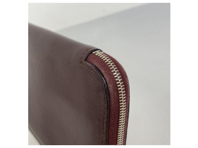 Hermès Cartera Hermes Azap Long Classic Swift Prune Ciruela - vista 6