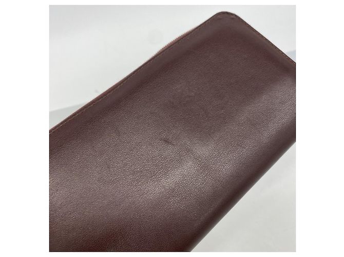 Hermès Cartera Hermes Azap Long Classic Swift Prune Ciruela - vista 8