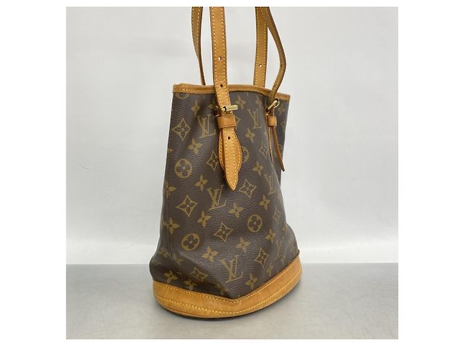 Borsa Tote Bucket PM Monogram Louis Vuitton Marrone - vista 2