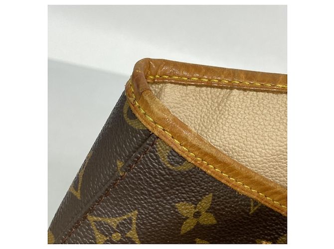 Borsa Tote Bucket PM Monogram Louis Vuitton Marrone - vista 7