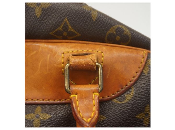 Borsa Deauville Monogram Louis Vuitton Marrone - vista 9