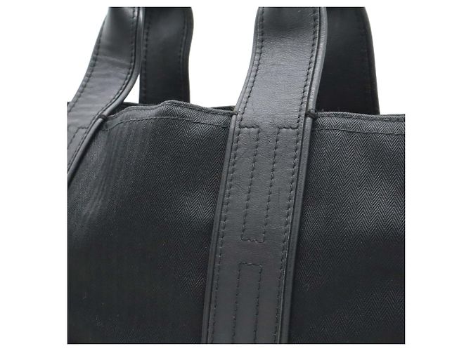 Hermès Acapulco Cabas MM Tote Bag Schwarz - Ansicht 8
