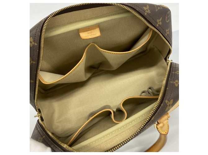 Borsa Deauville Monogram Louis Vuitton Marrone - vista 4