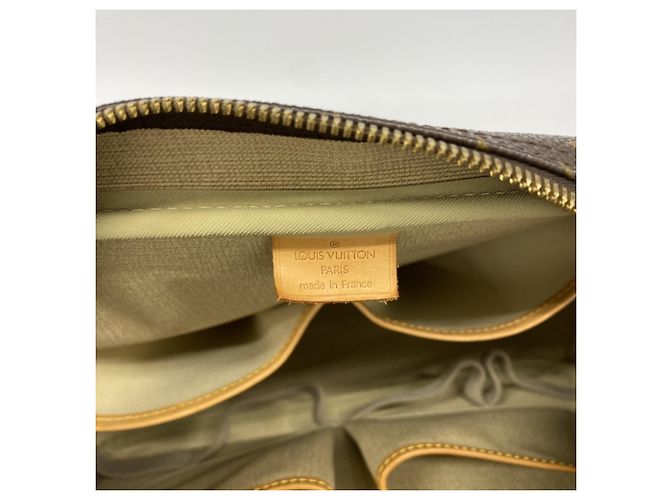 Borsa Deauville Monogram Louis Vuitton Marrone - vista 5