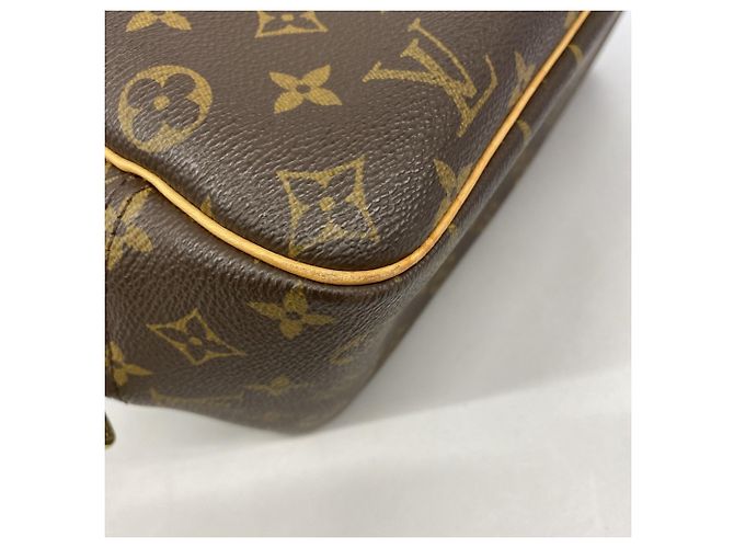 Borsa Deauville Monogram Louis Vuitton Marrone - vista 6