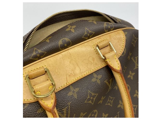 Borsa Deauville Monogram Louis Vuitton Marrone - vista 8