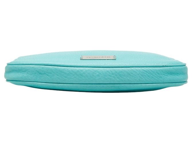 Tiffany & Co. Handtasche aus blauem Leder - Ansicht 3