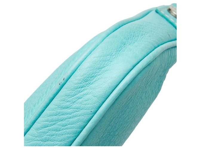 Tiffany & Co. Handtasche aus blauem Leder - Ansicht 4