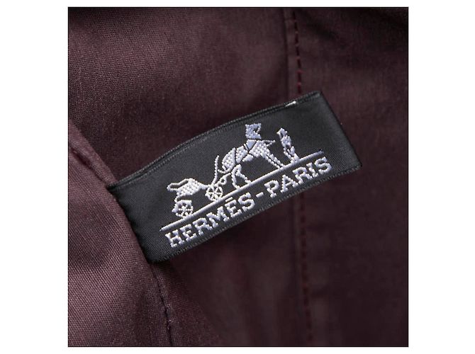 Borsa da lavoro Fourre-Tout Porte-Déguments di Hermès Rosso Bordò - vista 8