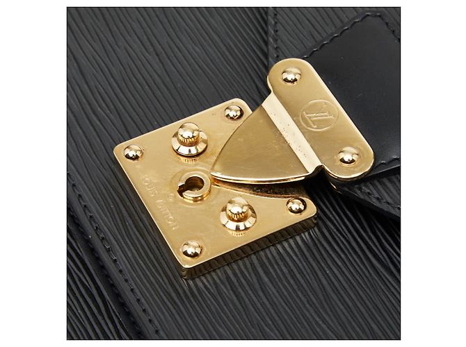 Borsa Monceau Epi Louis Vuitton Nero - vista 8