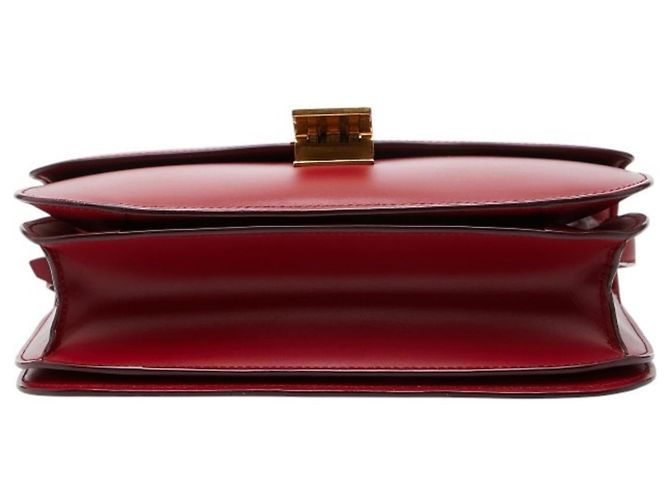 Classic Box Céline Celine Klassische Box-Handtasche Rot - Ansicht 3