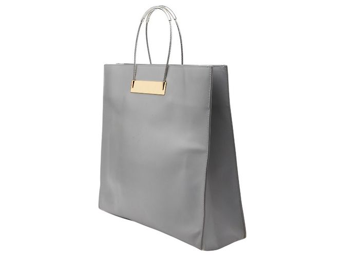 Bolsa tote cinza Balenciaga Marrom - vista 2