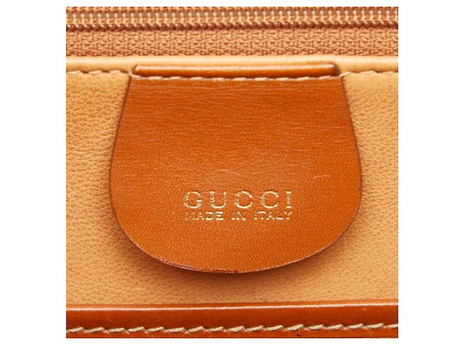 Borsa Old Bamboo di Gucci Marrone - vista 10