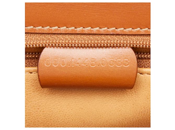 Borsa Old Bamboo di Gucci Marrone - vista 11