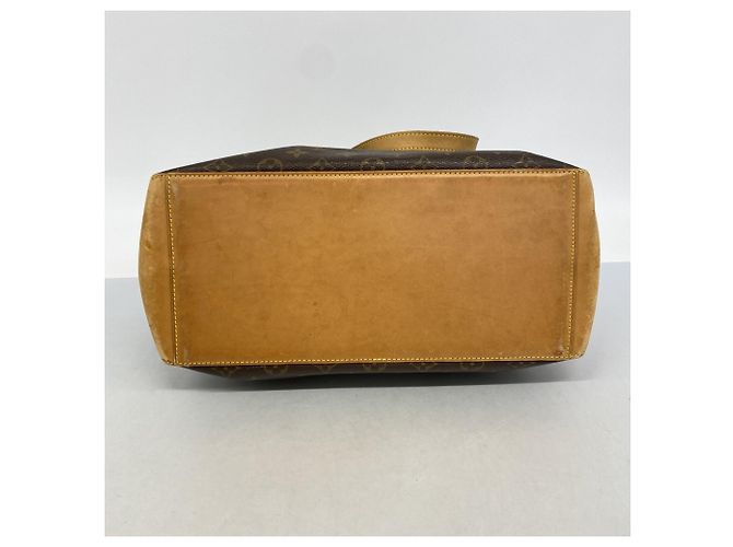 Bolso Tote Cabas Mezzo Monogram Louis Vuitton Castaño - vista 3