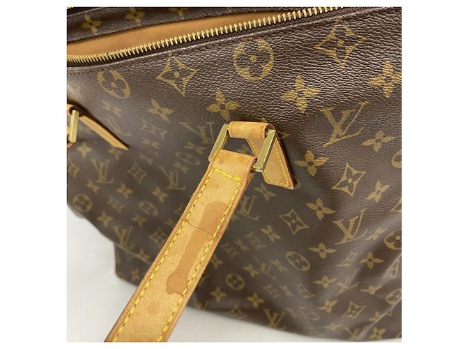 Bolso Tote Cabas Mezzo Monogram Louis Vuitton Castaño - vista 7