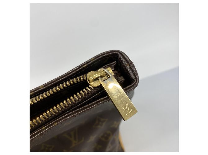 Bolso Tote Cabas Mezzo Monogram Louis Vuitton Castaño - vista 9