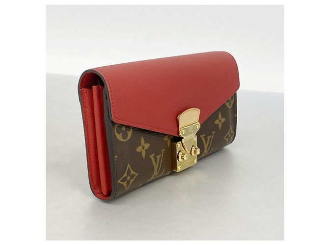 Cartera Larga Pallas Monogram Louis Vuitton Fucsia - vista 2