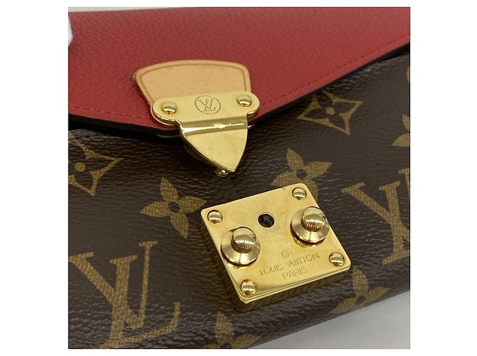 Cartera Larga Pallas Monogram Louis Vuitton Fucsia - vista 8