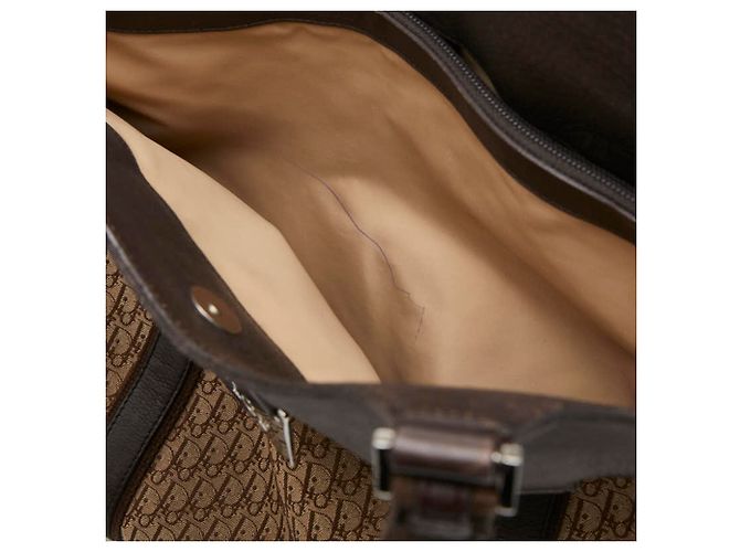 Bolsa Tote Street Chic Trotter Christian Dior Marrom - vista 10