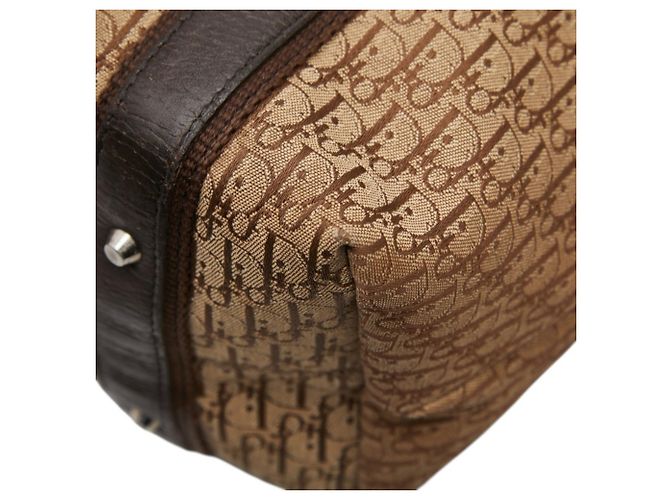 Bolsa Tote Street Chic Trotter Christian Dior Marrom - vista 6