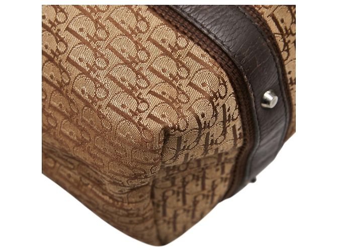 Bolsa Tote Street Chic Trotter Christian Dior Marrom - vista 7