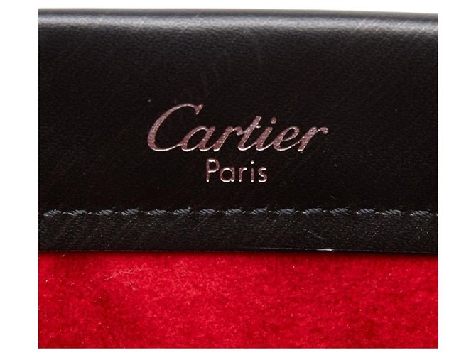 Borsa Cartier Trinity in pelle nera Nero - vista 10