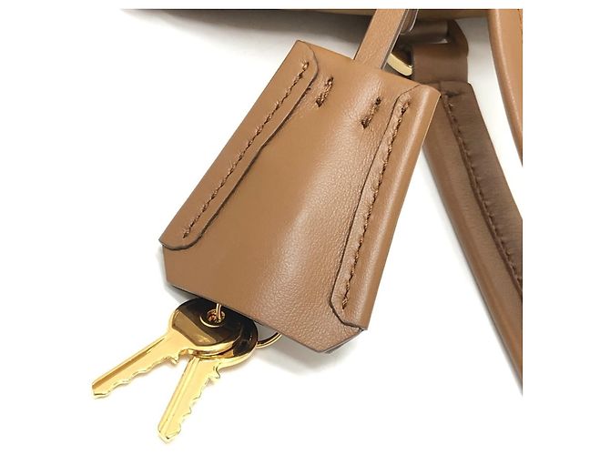 Prada 1BB127 Padlock Medium Schultertasche Braun - Ansicht 10