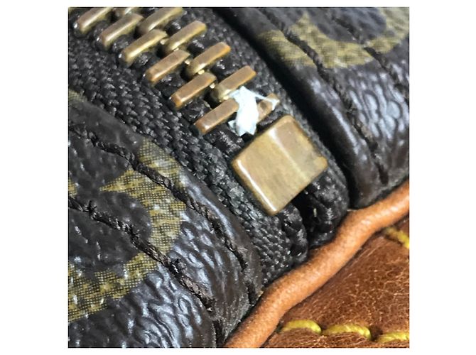 Borsa da viaggio Louis Vuitton Monogram Keepall 50 Marrone - vista 11