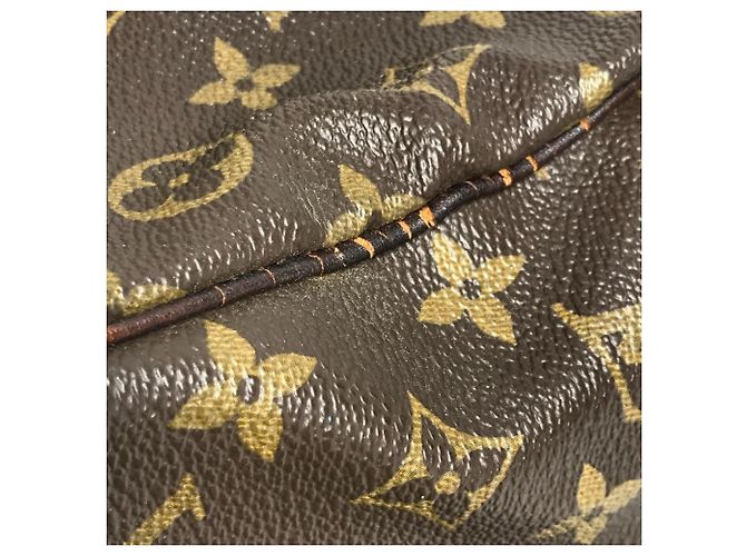 Borsa da viaggio Louis Vuitton Monogram Keepall 50 Marrone - vista 8