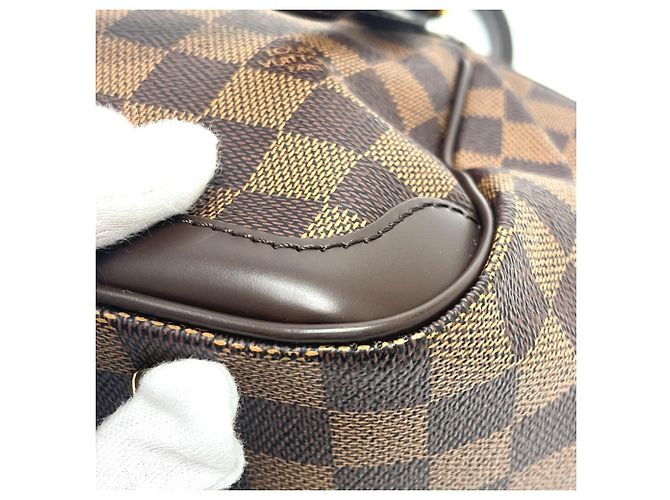 Borsa Tote Verona PM N41117 di Louis Vuitton Marrone Damier ebene - vista 12