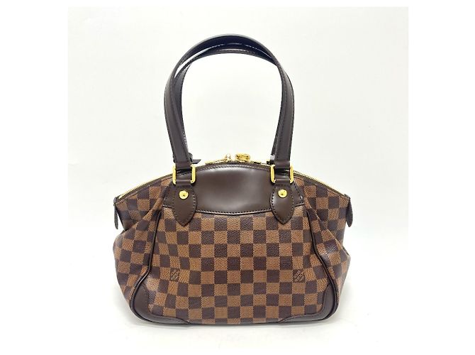 Borsa Tote Verona PM N41117 di Louis Vuitton Marrone Damier ebene - vista 2