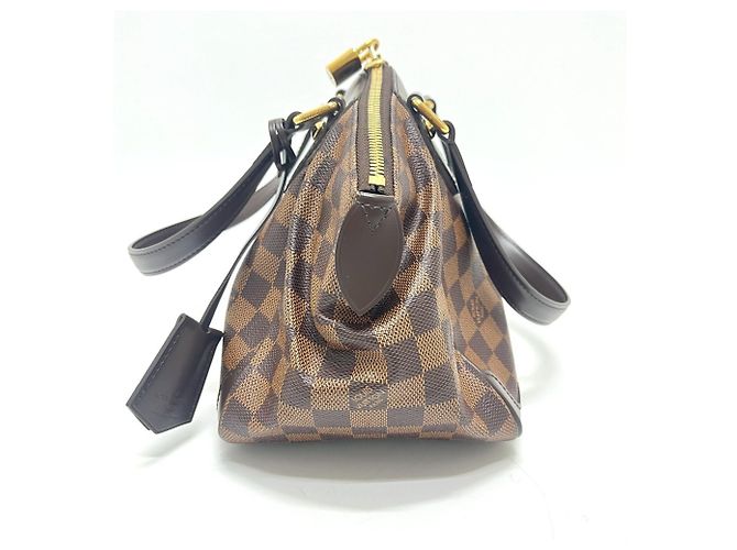 Borsa Tote Verona PM N41117 di Louis Vuitton Marrone Damier ebene - vista 4