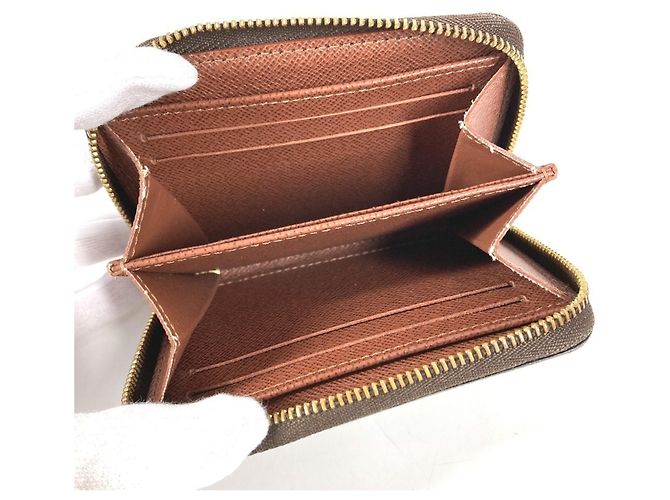 Monedero Zippy Monogram de Louis Vuitton Castaño - vista 10