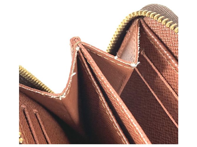 Monedero Zippy Monogram de Louis Vuitton Castaño - vista 11