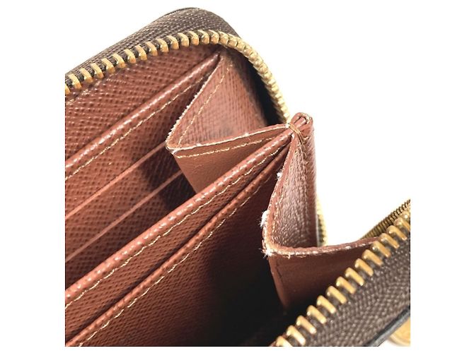 Monedero Zippy Monogram de Louis Vuitton Castaño - vista 12