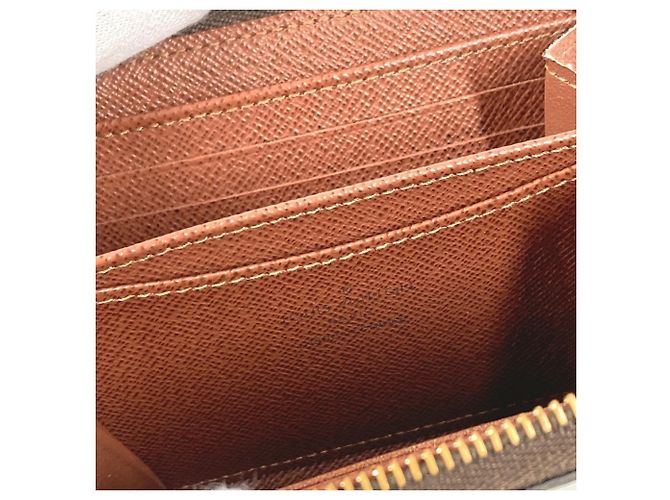 Monedero Zippy Monogram de Louis Vuitton Castaño - vista 13