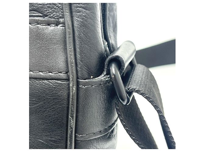 Borsa a tracolla Pochette Danube PM Monogram Shadow di Louis Vuitton Nero - vista 13