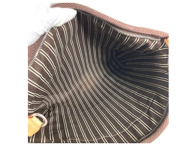 Borsa Louis Vuitton Antigua Cabas MM Marrone - vista 13