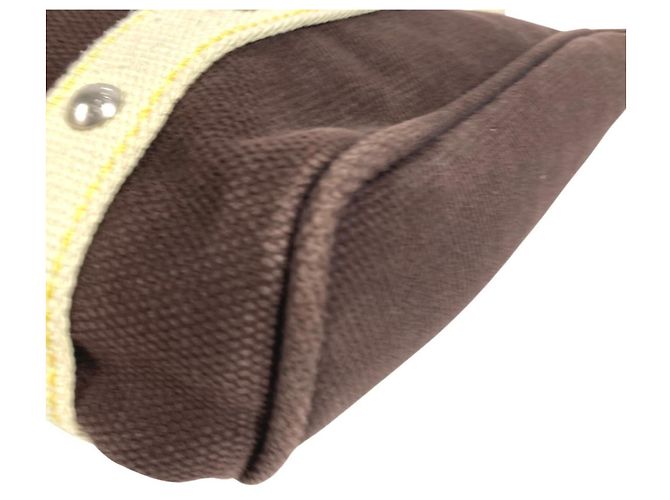 Borsa Louis Vuitton Antigua Cabas MM Marrone - vista 6