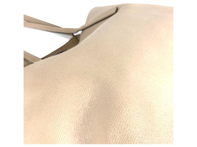 Borsa in pelle beige Fendi - vista 11
